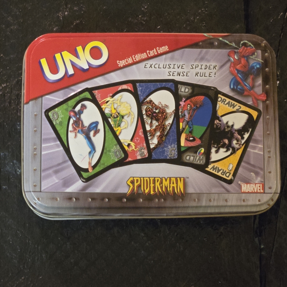 Marvel Spider-Man UNO Special Edition Card Game